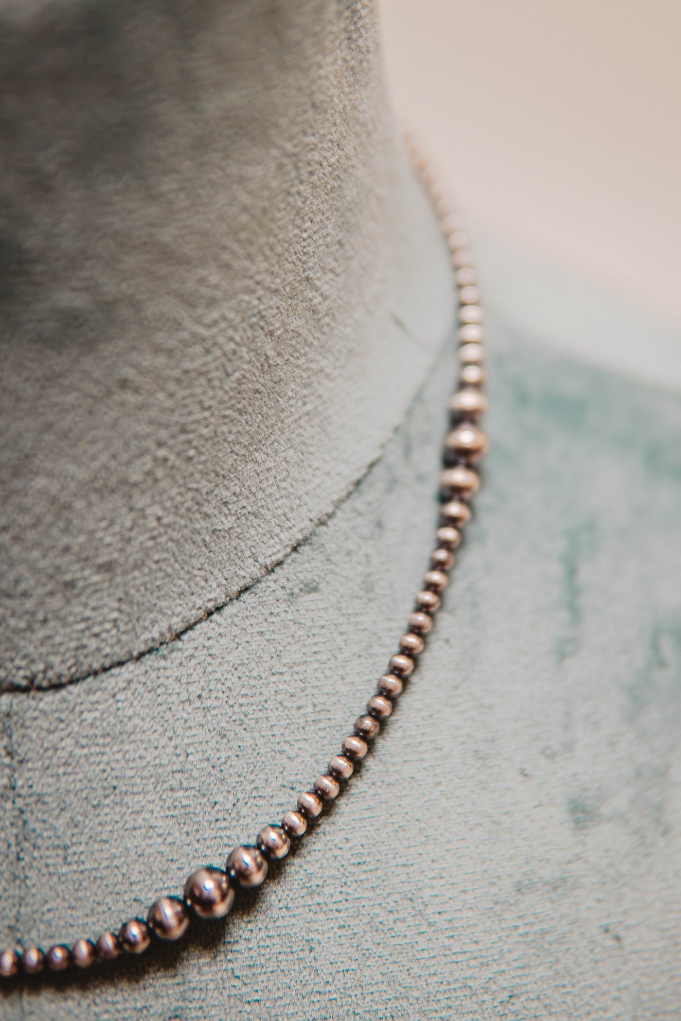 3-6MM Graduated Navajo Pearls 16"