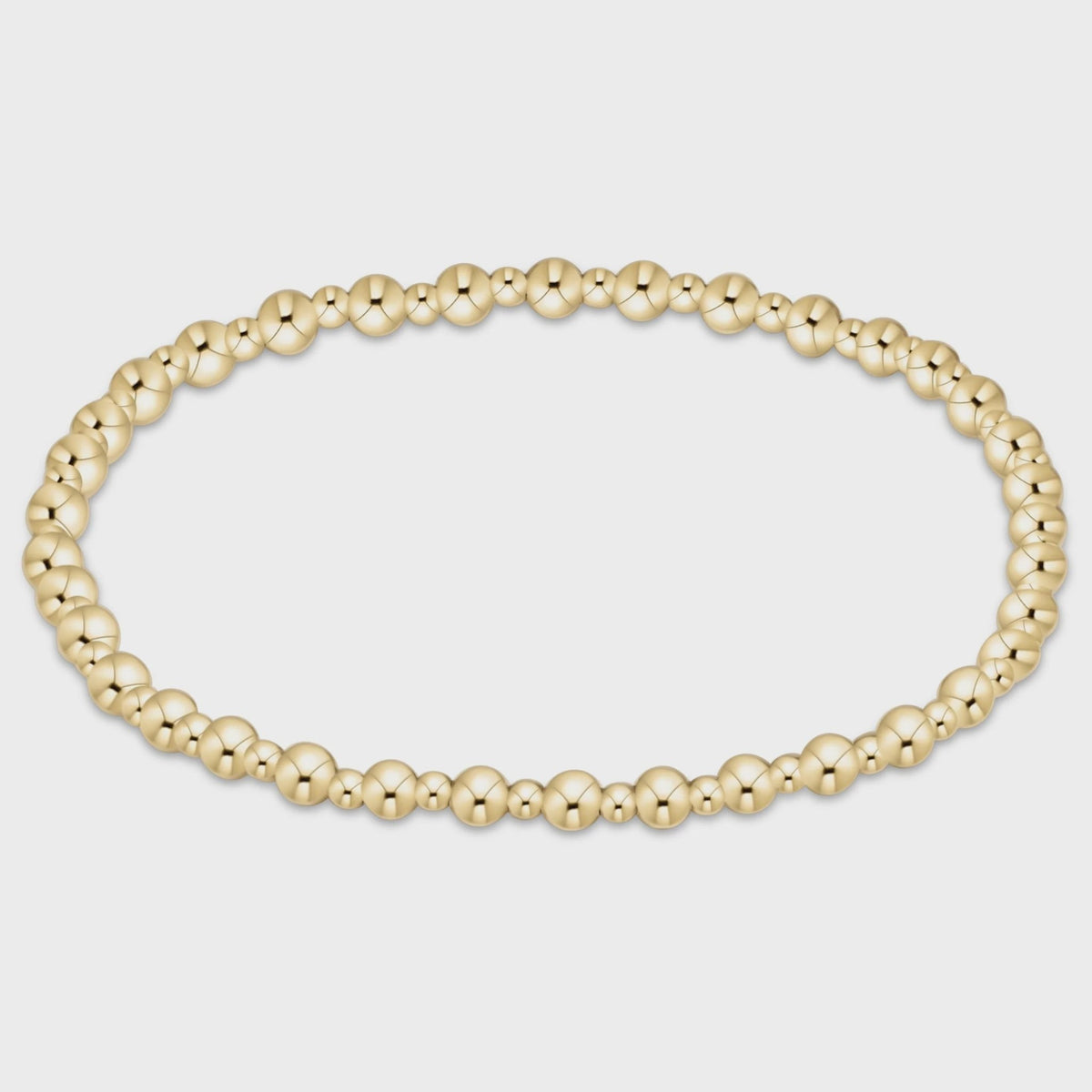 Grateful Gold 3mm Bracelet - Southern Soule Designs