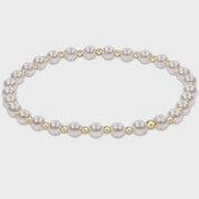 Grateful Pearl 4mm Bracelet