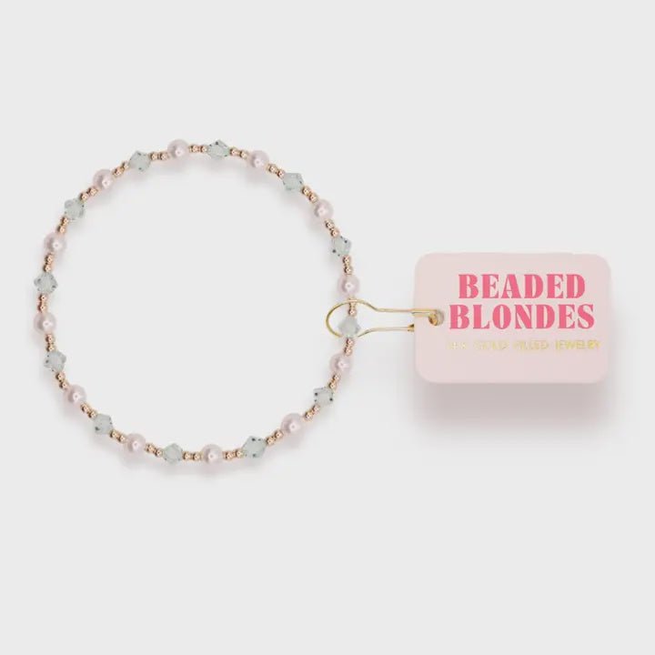 Green Pearl June Bracelet - Southern Soule Designs