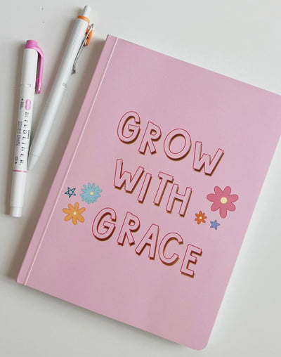 Grow with Grace Bound Journal - Southern Soule Designs