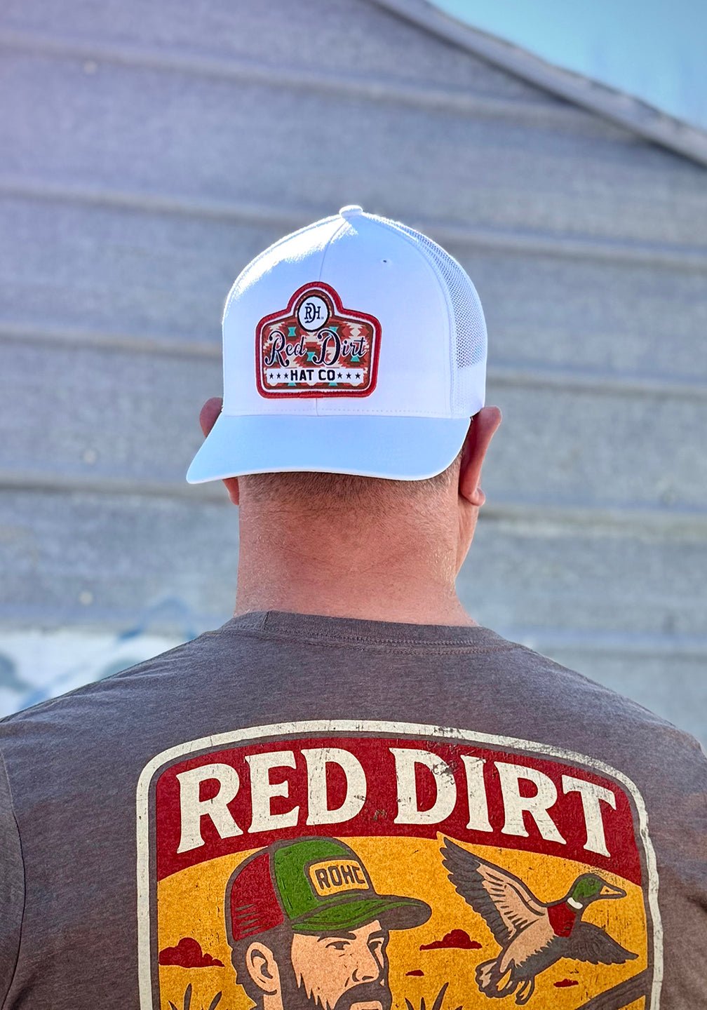 Gussied Up Cap White/White RDHC - 577 - Southern Soule Designs