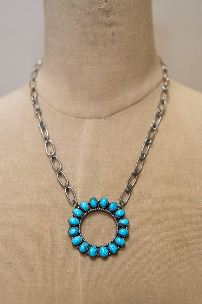 Hada Circle Necklace & Chain - Southern Soule Designs
