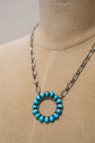 Hada Circle Necklace & Chain - Southern Soule Designs