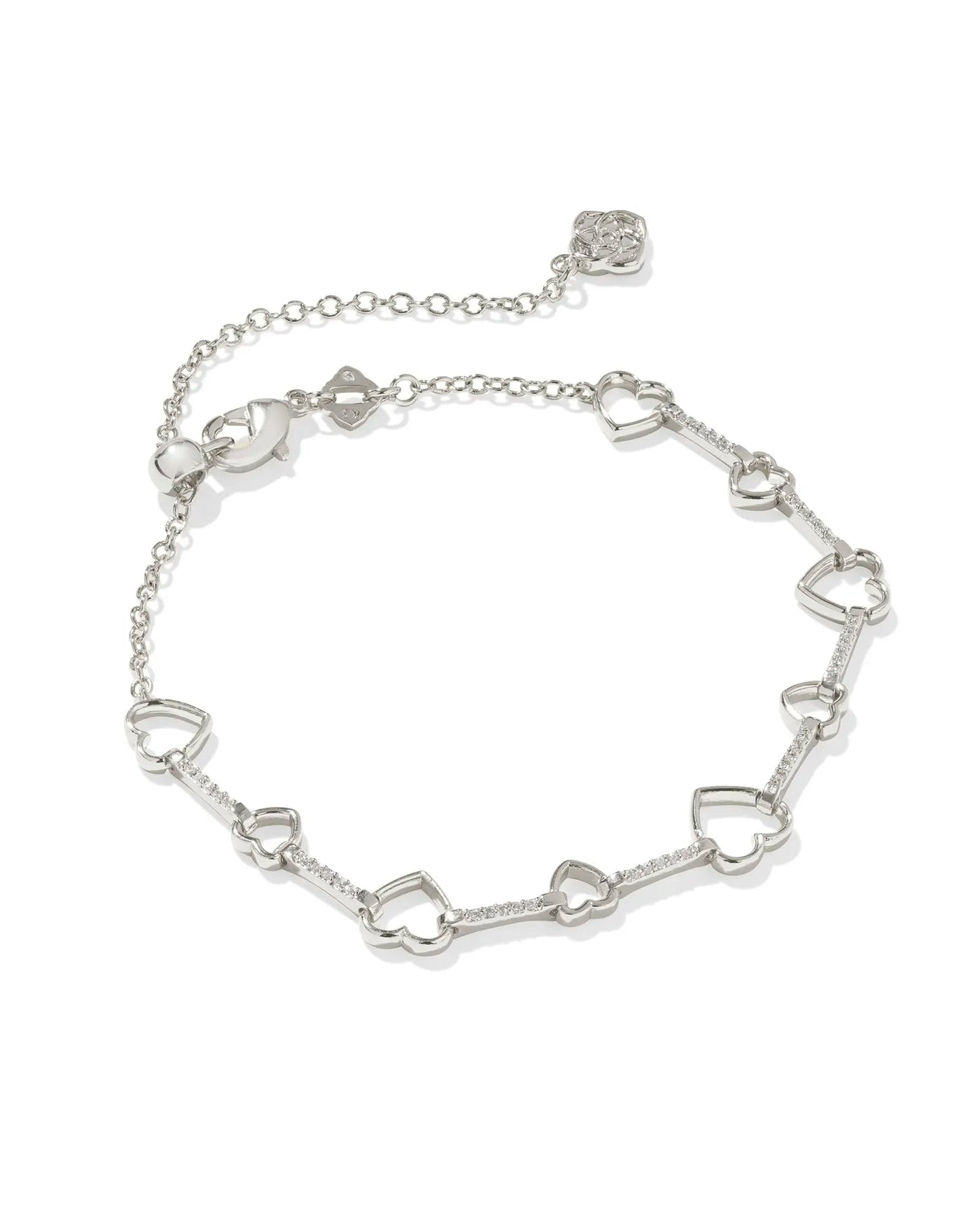 Haisley Heart Delicate Chain Bracelet - Southern Soule Designs