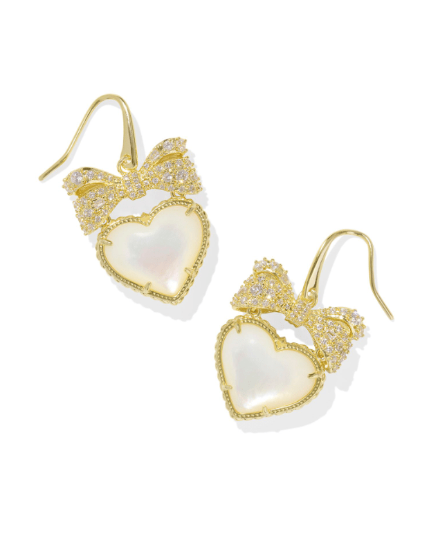 Haisley Heart Drop Earrings - Southern Soule Designs