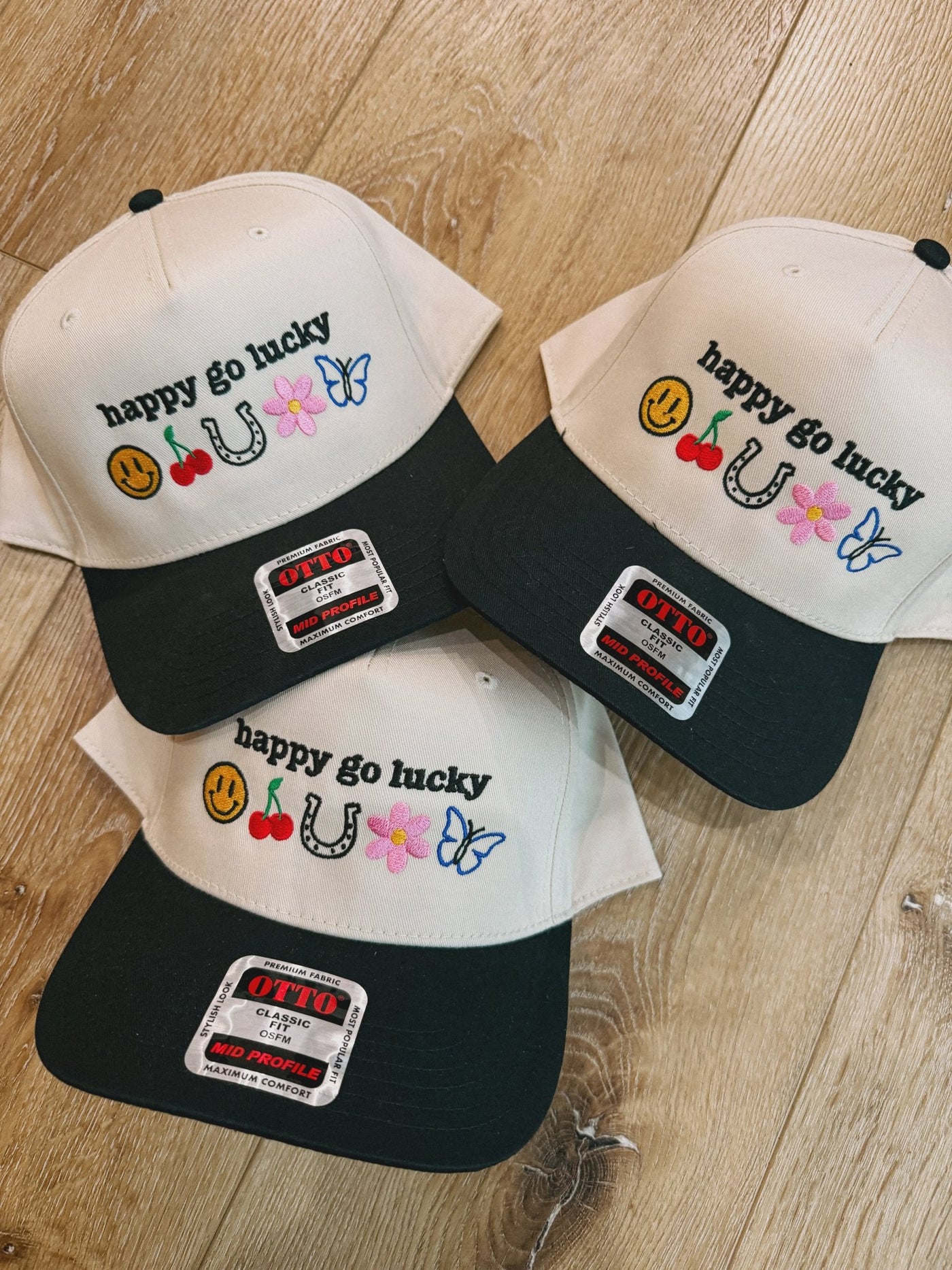 Happy Go Lucky Trucker Hat - Southern Soule Designs