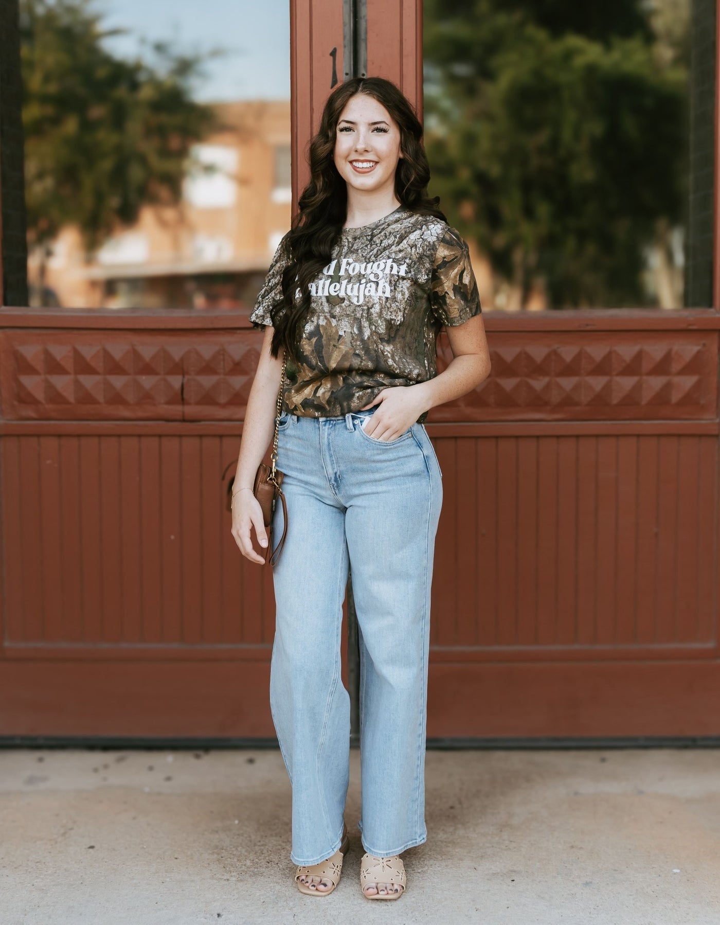 Hard Fought Halleluiah Camo Tee - Southern Soule Designs