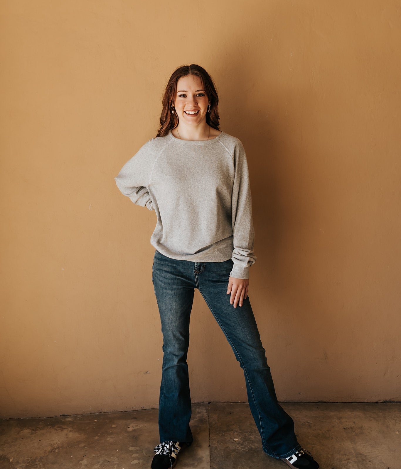 Heather Grey Lilja Sweater - Southern Soule Designs