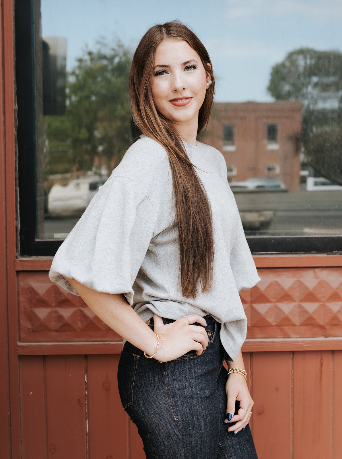 Heather Grey Matteo Sweater - Southern Soule Designs