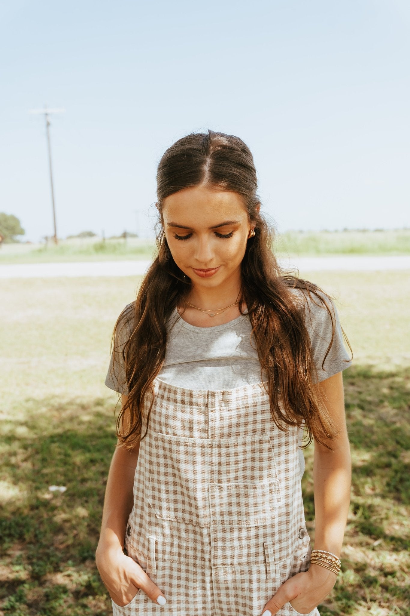 Heather Grey Short - Sleeve Ribbed Top TR3565 - Southern Soule Designs