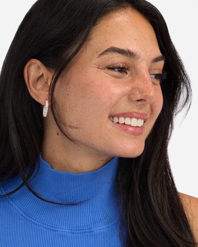 Heiress Hoops .75' - Southern Soule Designs