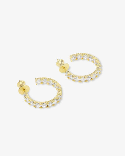 Heiress Hoops .75' - Southern Soule Designs