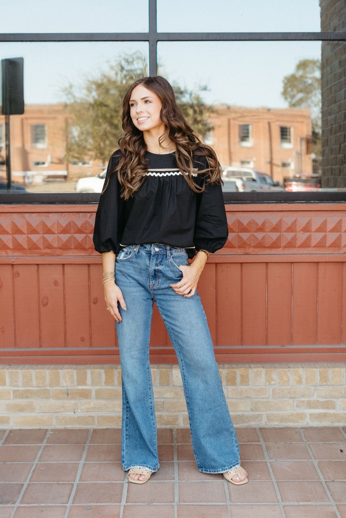 High Rise Relaxed Boot Cut Jean P1644 - Southern Soule Designs