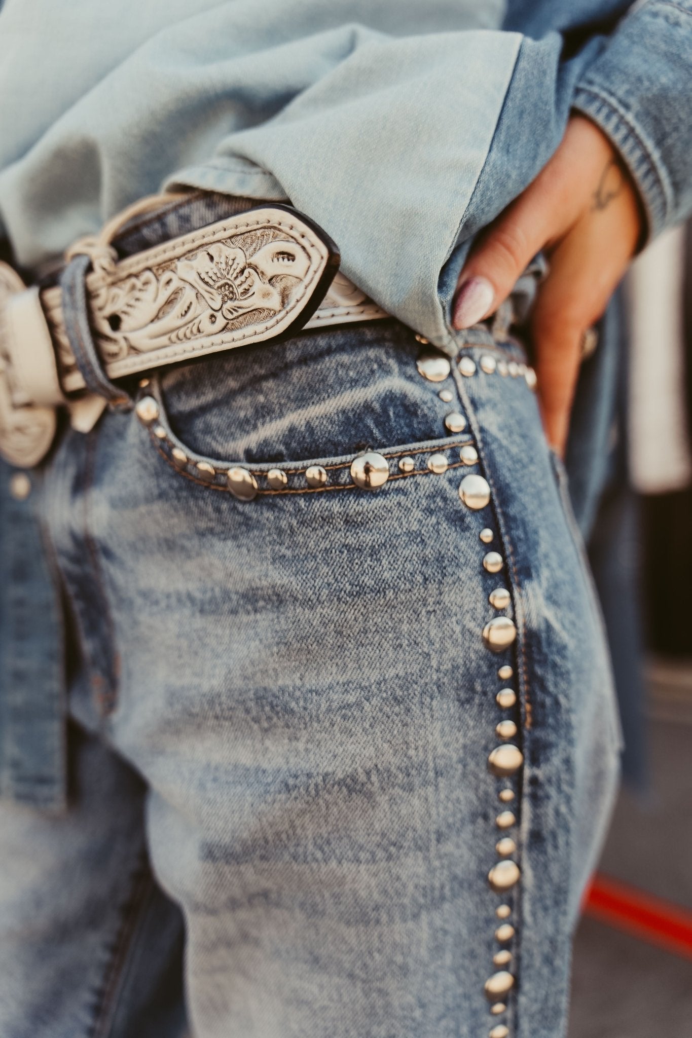 High Rise Wide Flare Jean KC5527M - Southern Soule Designs