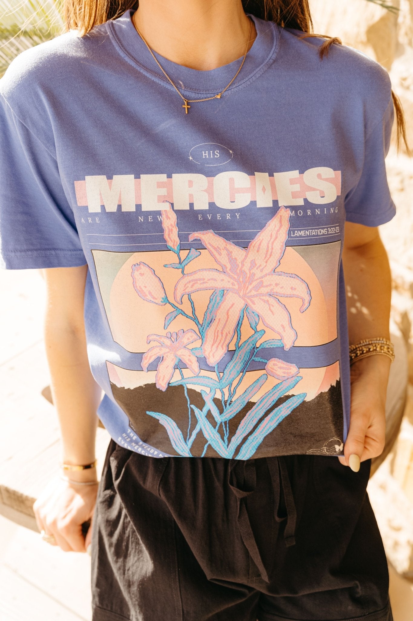 His Mercies are New Graphic Tee - Southern Soule Designs