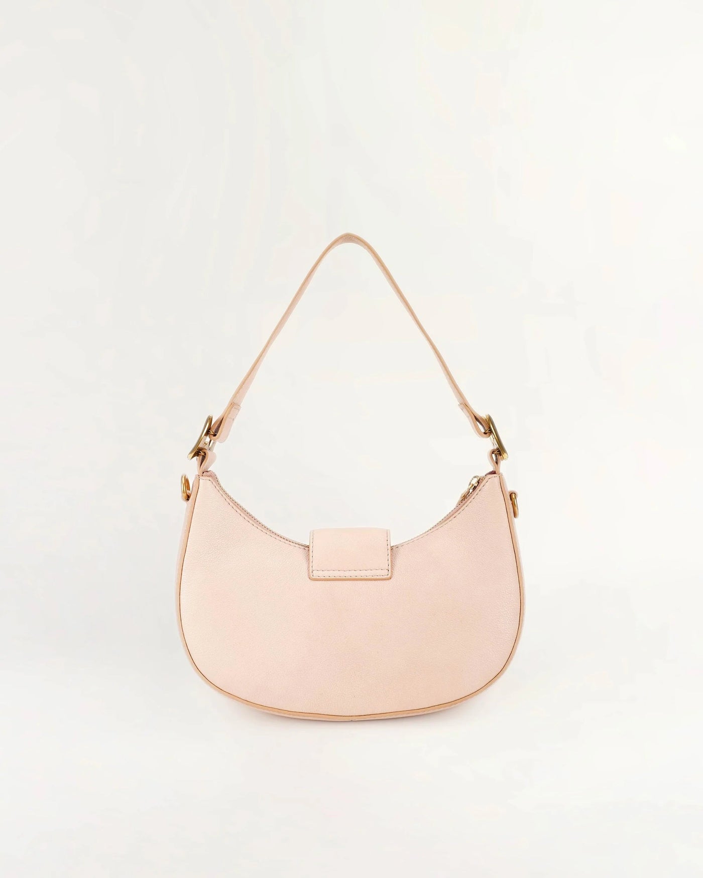 Hobo Medium Purse - Beige Floral Leather - Southern Soule Designs