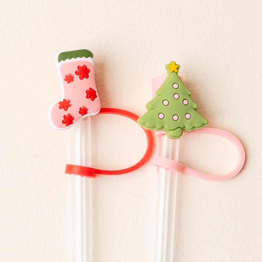 Holiday Straw Topper Set - Southern Soule Designs