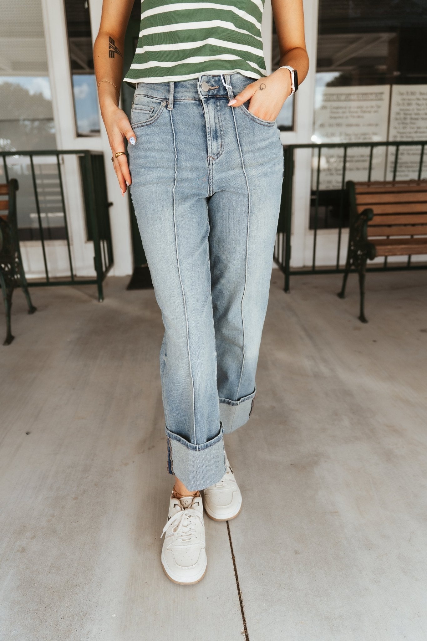 Holly Straight Leg Jean Pioneer Valley - Southern Soule Designs