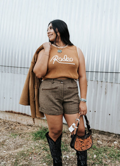 Holman Herringbone Shorts P2532Q - Southern Soule Designs