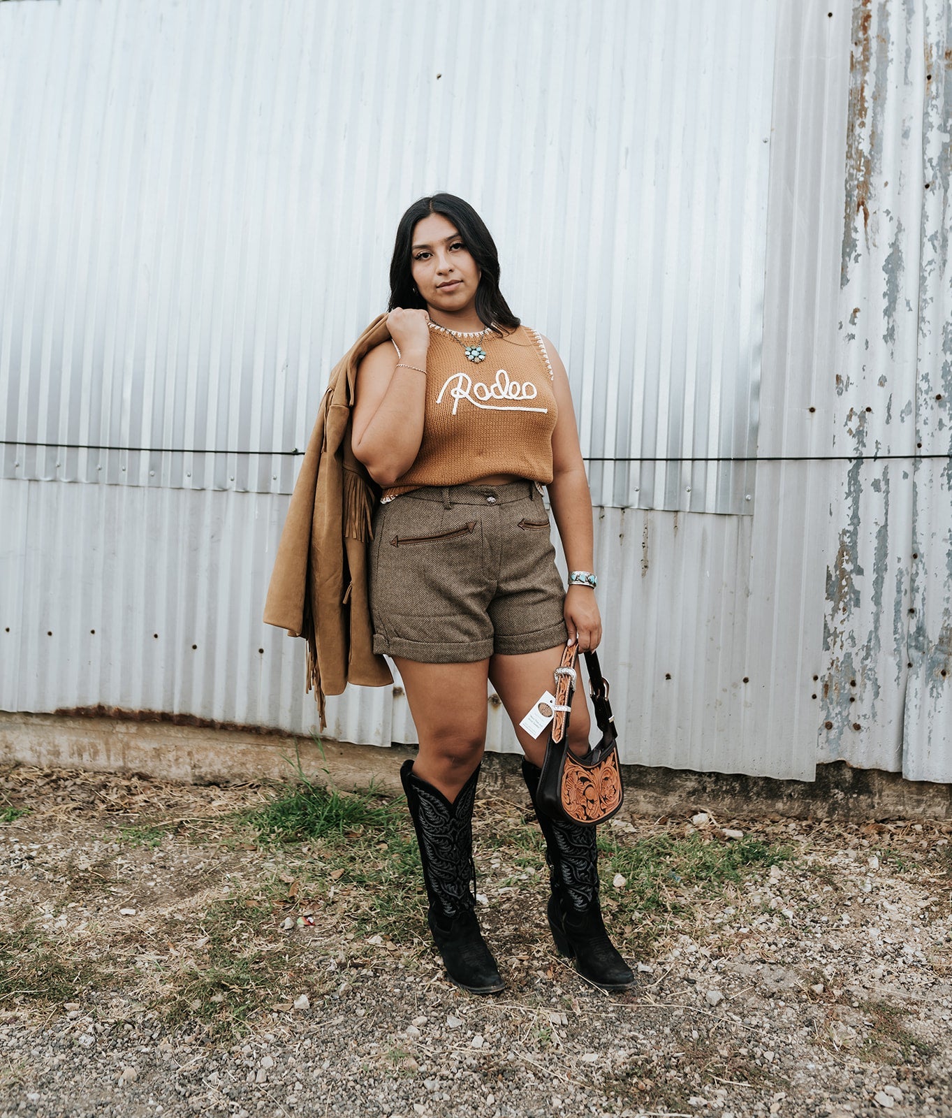 Holman Herringbone Shorts P2532Q - Southern Soule Designs