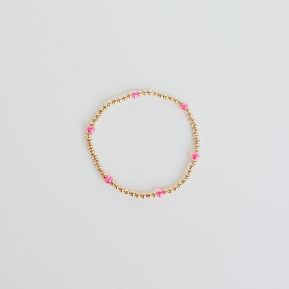 Hot Pink Poppi Bracelet - Southern Soule Designs