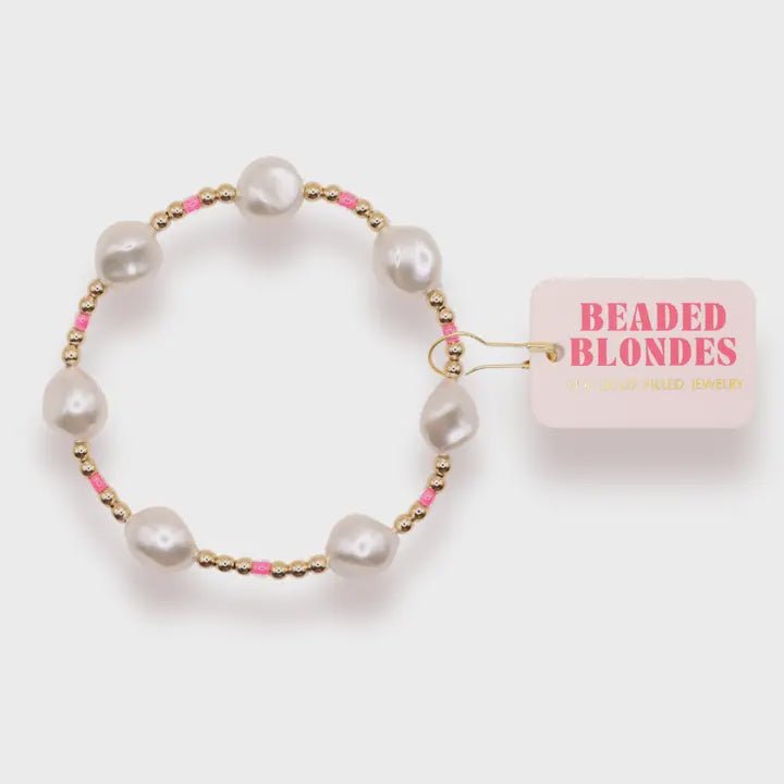 Hot Pink Sadie Bracelet - Southern Soule Designs