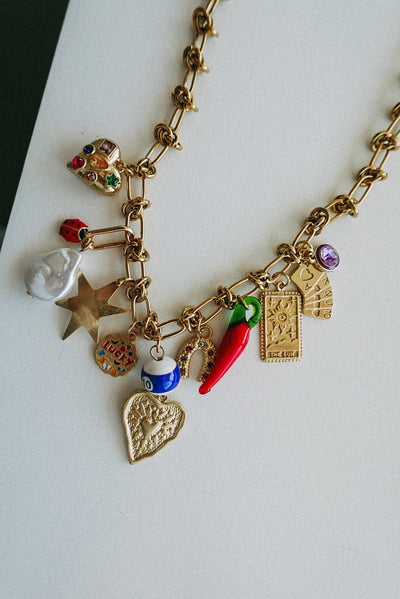 Hot Streak Charm Necklace - Southern Soule Designs