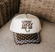 How Lucky Are We Polka Dot Hat - Southern Soule Designs
