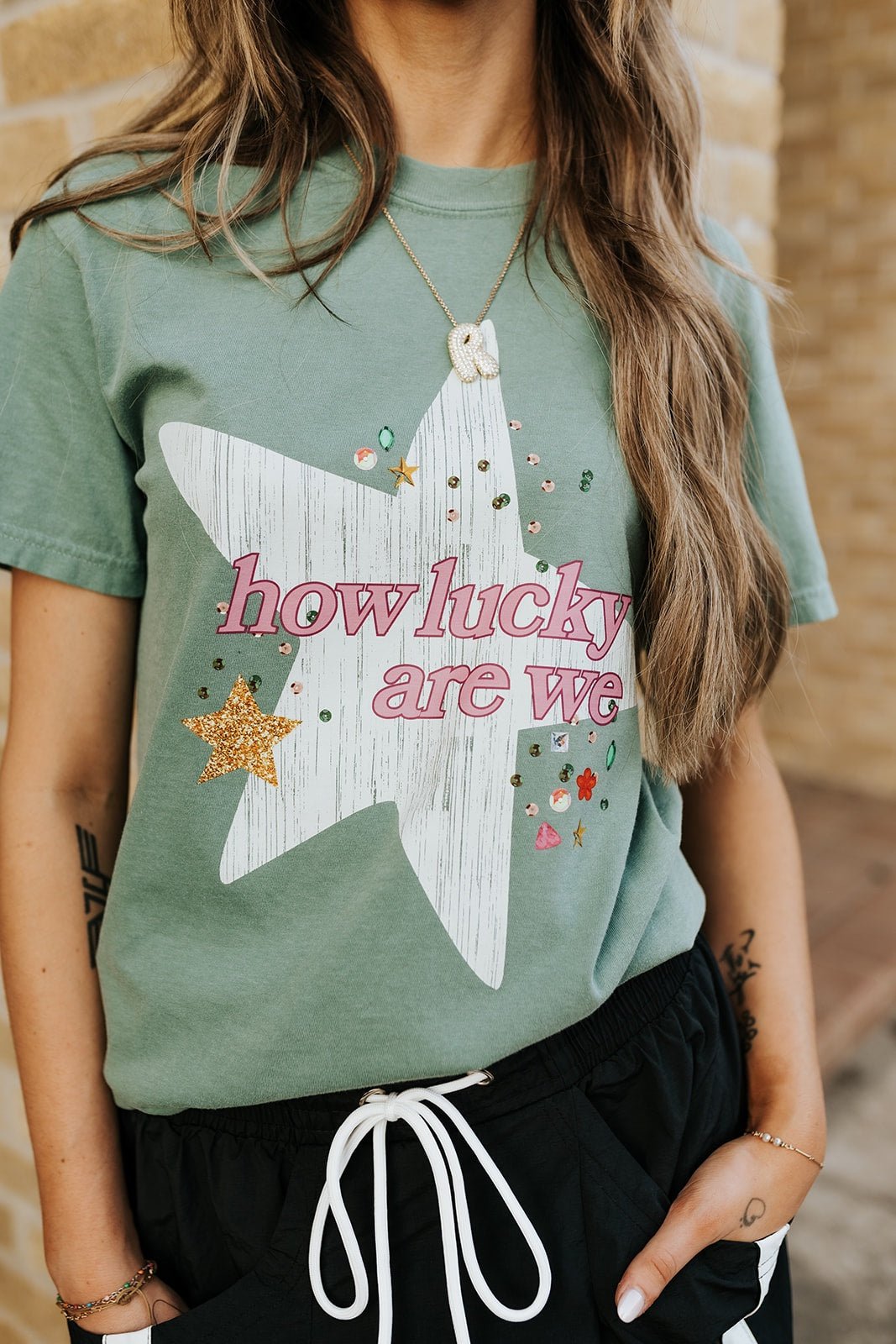 How Lucky Are We Tee - Southern Soule Designs