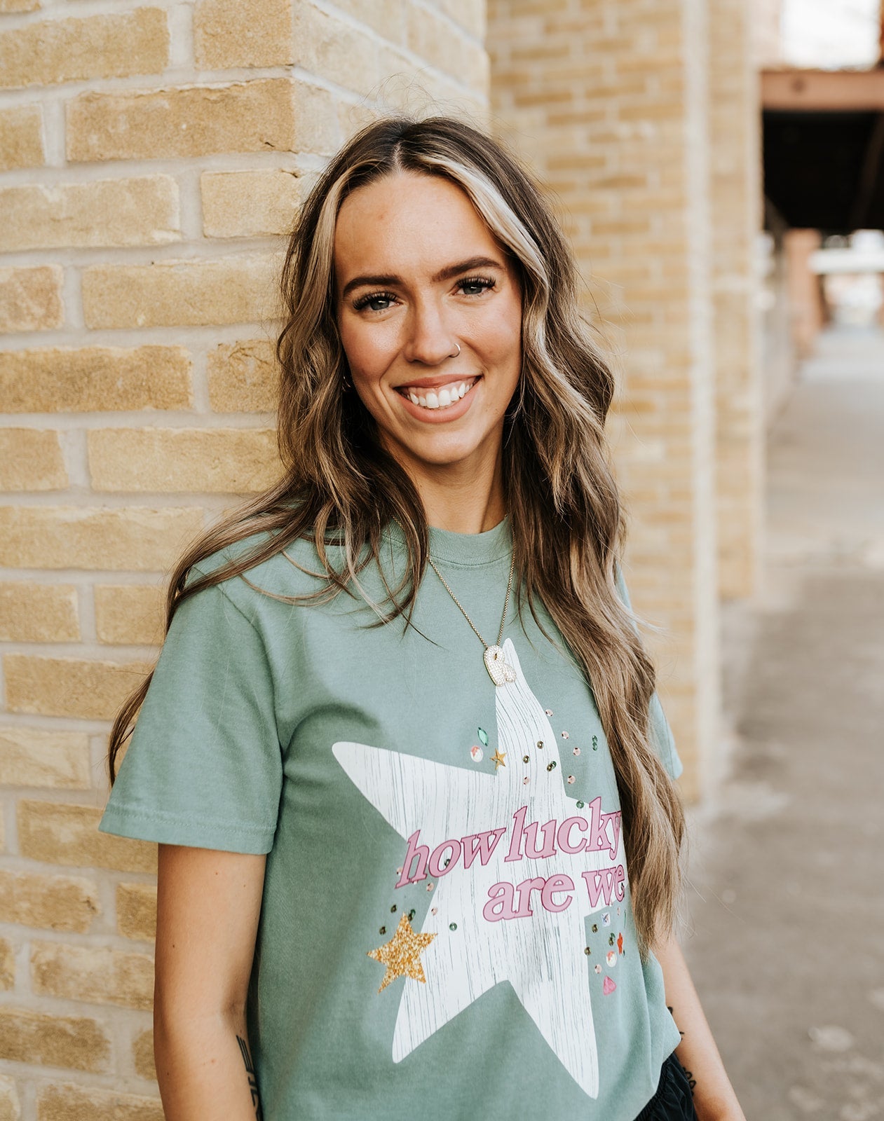 How Lucky Are We Tee - Southern Soule Designs