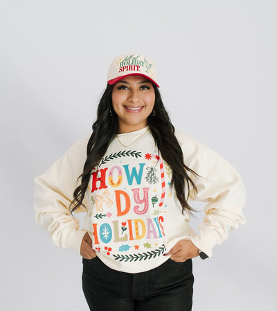 Howdy Holiday Sweatshirt - Southern Soule Designs