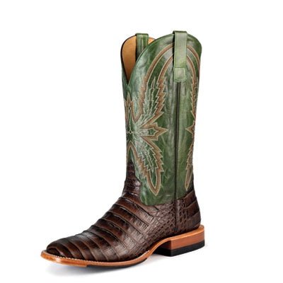 HP1880 Chocolate Caiman/Emerald - Southern Soule Designs