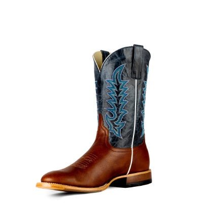 HP6011 Cognac Belton/Navy - Southern Soule Designs