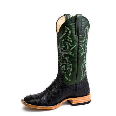 HP8004 Black FQ Ostri/Emerald - Southern Soule Designs