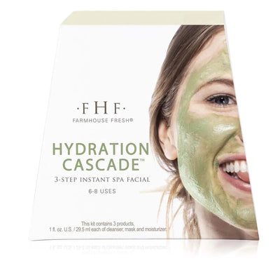 Hydration Cascade 3 Step Instant Facial - Southern Soule Designs