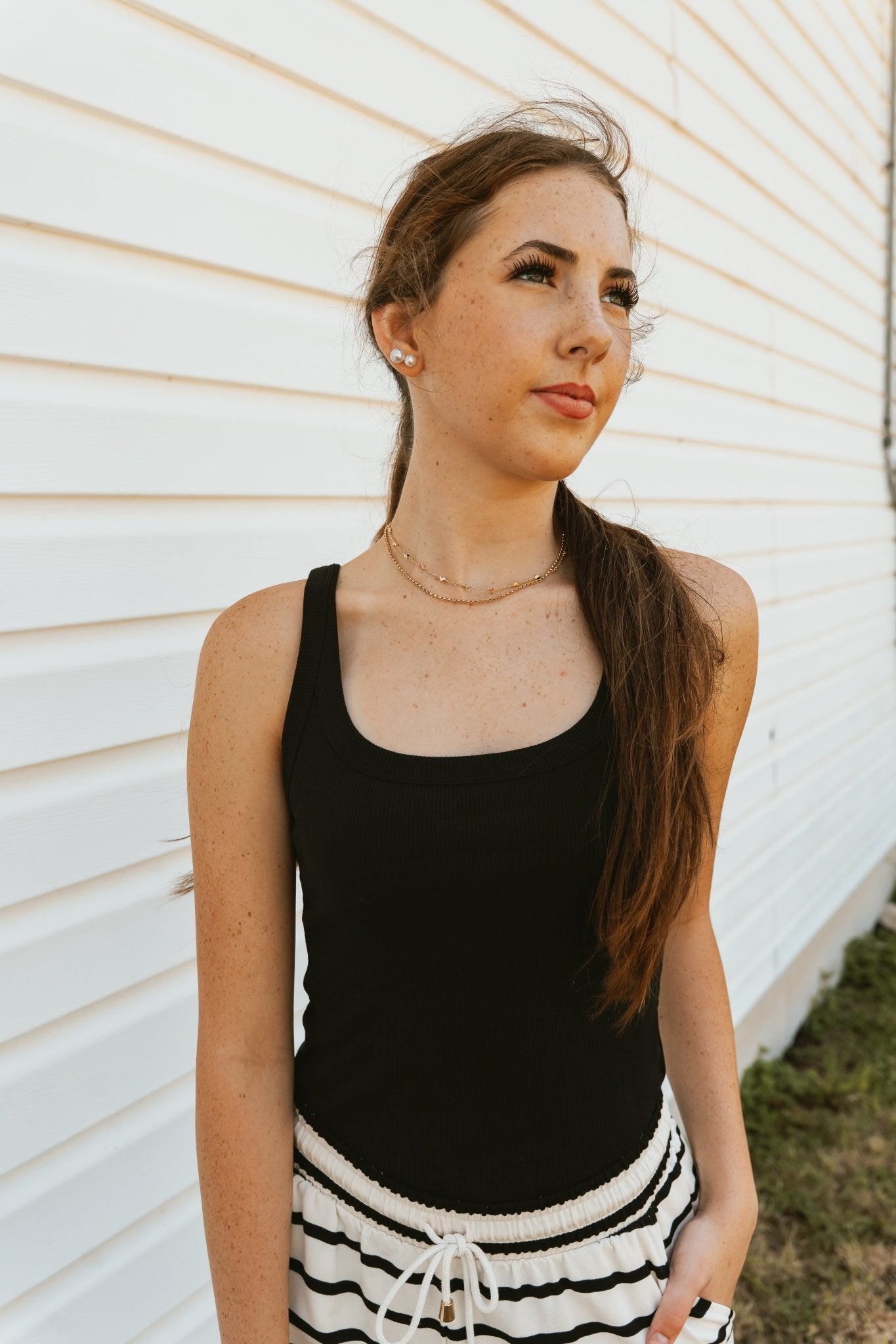 Iconic Bodysuit Black ZT253902 - Southern Soule Designs