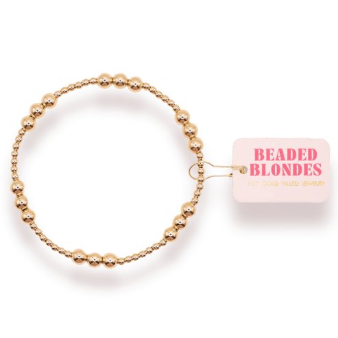 ILY Most in Gold Bracelet - Southern Soule Designs