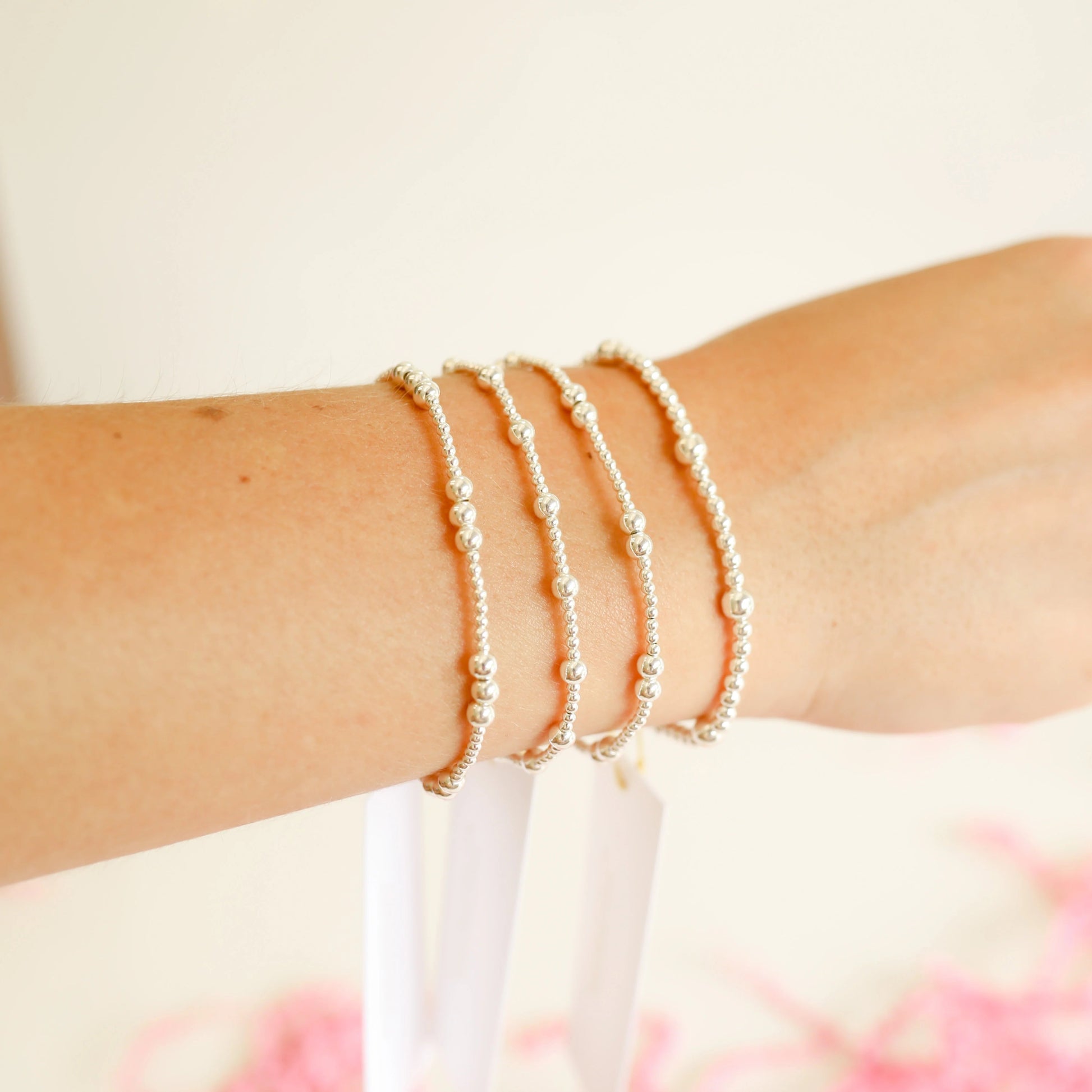 ILY Silver Bracelet - Southern Soule Designs