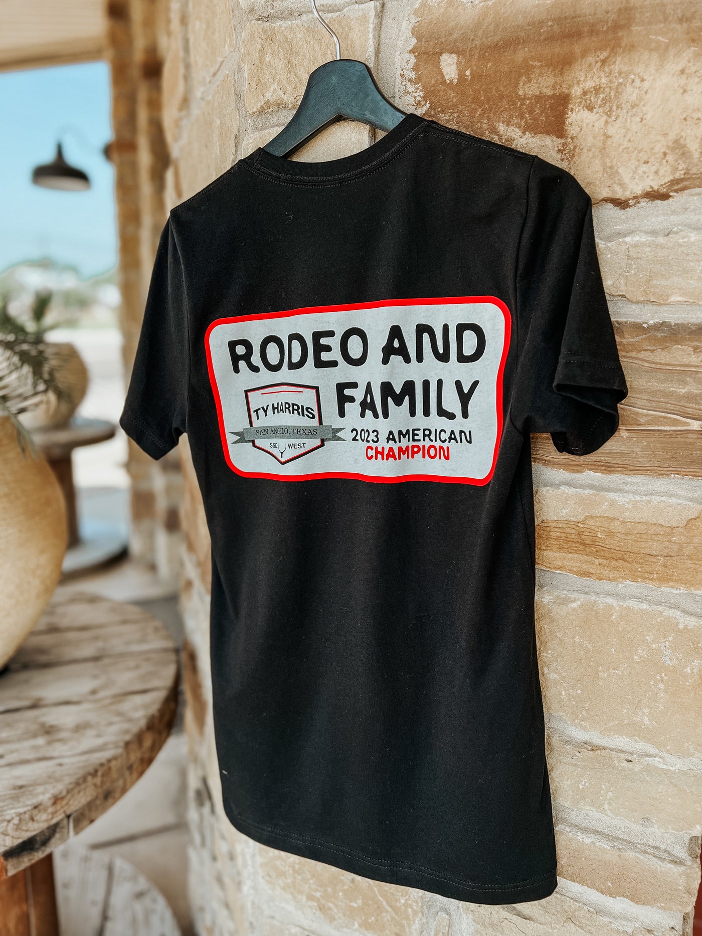 Rodeo & Family Patch T-Shirt