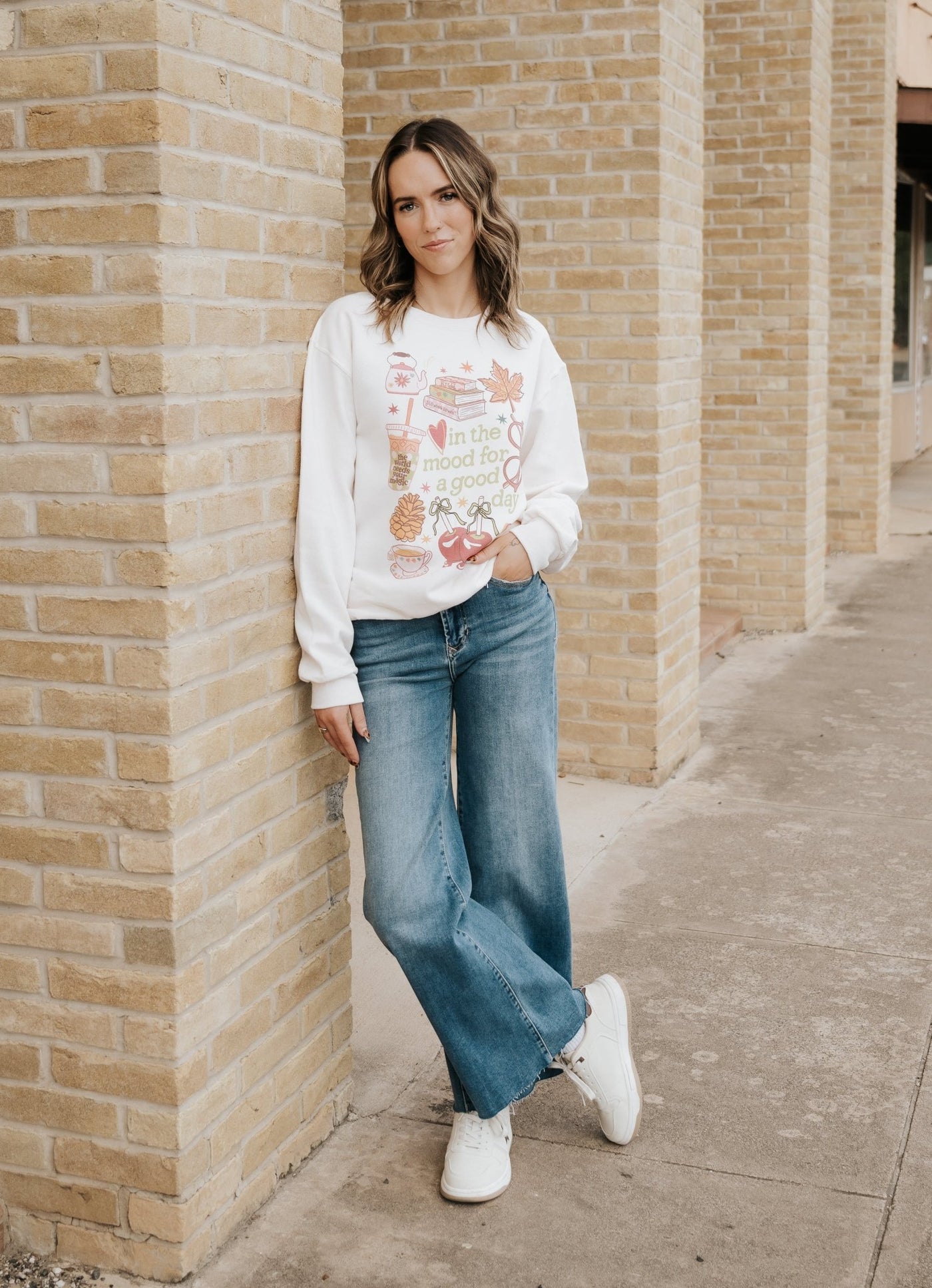 In the Mood Fall Vibes Sweatshirt - Southern Soule Designs