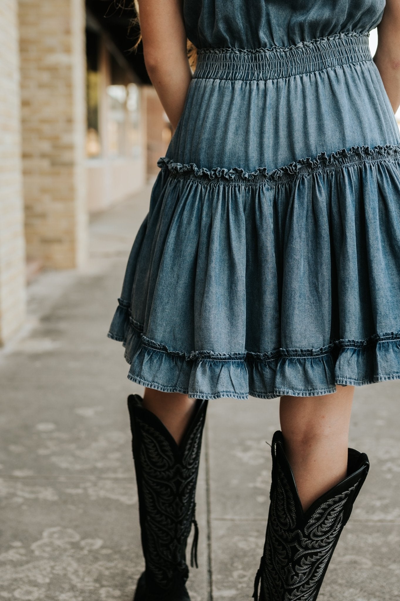 Independence Blue Melodie Dress - Southern Soule Designs