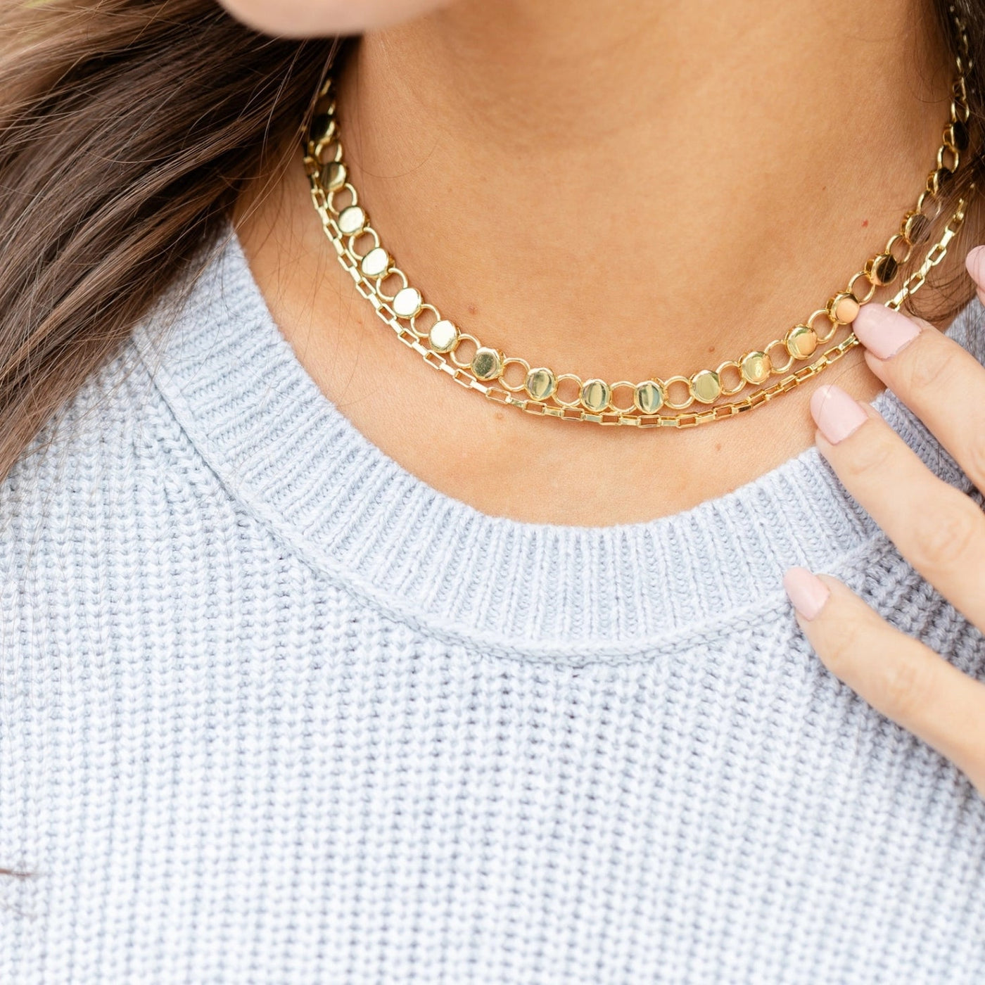 Infinite Collar Necklace N7795 - Southern Soule Designs