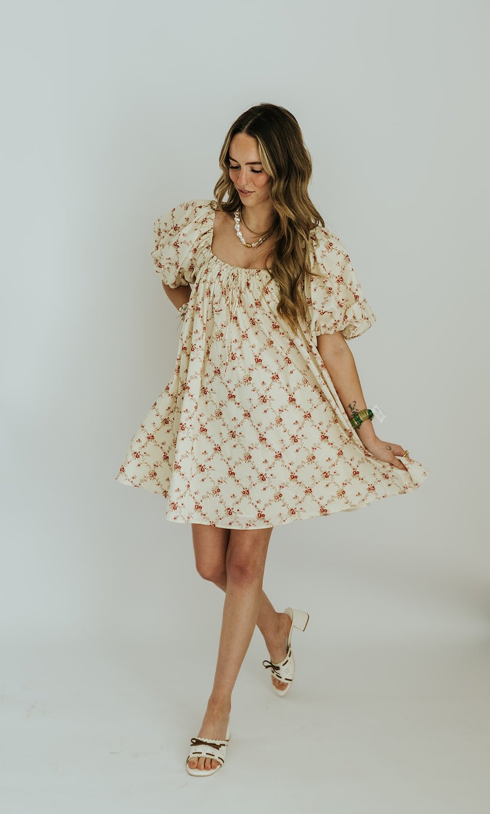 Ivory Anastasia Dress S1449D-4 - Southern Soule Designs