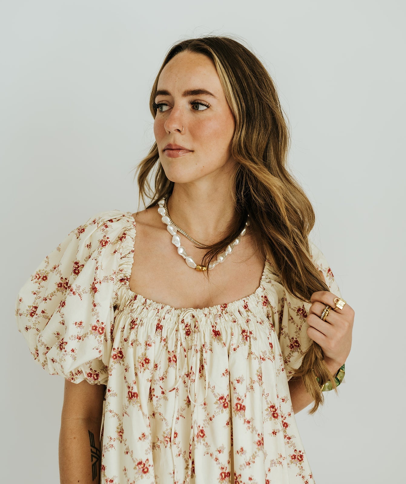 Ivory Anastasia Dress S1449D-4 - Southern Soule Designs