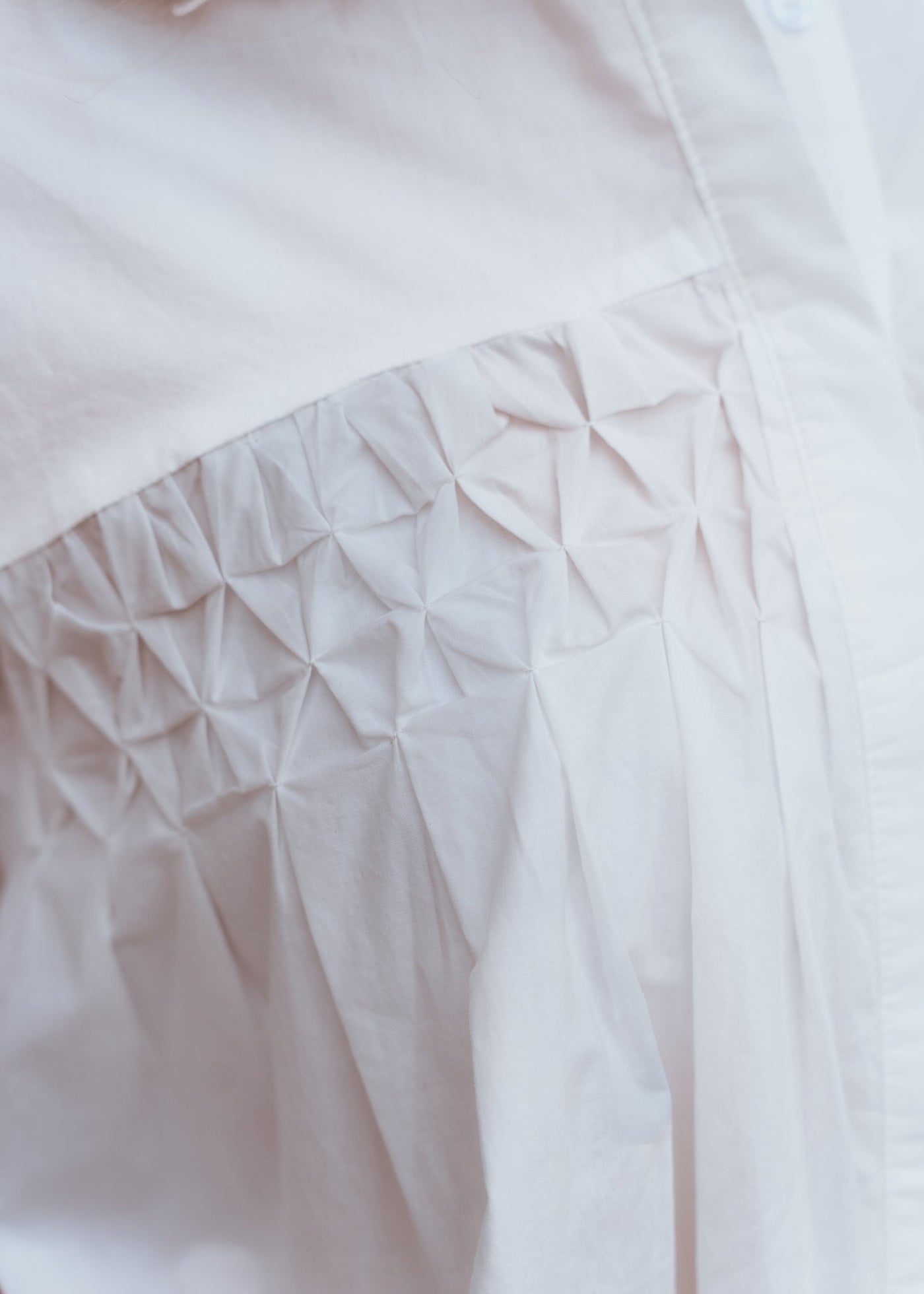 Ivory Button Long Sleeve Blouse with Ties T4257 - Southern Soule Designs