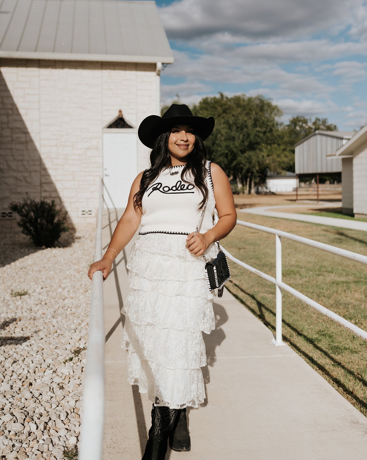 Ivory Embroidered Lace Tier Skirt RP2834 - Southern Soule Designs
