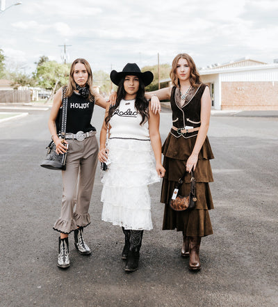 Ivory Embroidered Lace Tier Skirt RP2834 - Southern Soule Designs