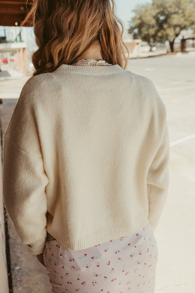 Ivory Equestrian Dream Cardigan 266 - 1786 - Southern Soule Designs