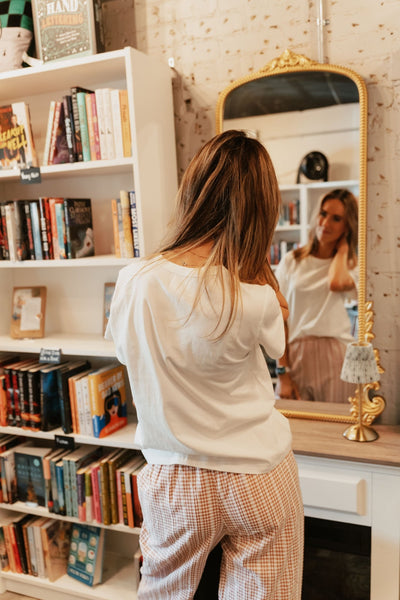 Ivory Jules Crop Top TBT257 - Southern Soule Designs